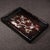 Late 19th Century Dark Wood Tea Tray With Mother-of-Pearl Bird and Floral Inlay For Sale - Image 5 of 10