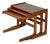 Nesting Tables from Salin Nyborg, Danemark, 1960s, Set of 3 For Sale