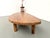 Brown Freeform Coffee Table in Oak, 1950s For Sale - Image 8 of 18
