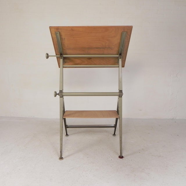 Industrial Reply Drawing Board by Wim Rietveld and Friso Kramer for Ahrend de Cirkel, 1959 For Sale - Image 3 of 18