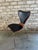 1940s Mid Century Modern Chair, Leather Chrome and Walnut, in the Style of Cherner For Sale - Image 5 of 17