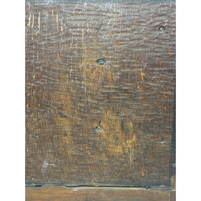 Brown Colonel Sir Edward Massey, Governor of Gloucester 1642 Carved Wall Portrait in the Manner of Sir George Gilbert Scott For Sale - Image 8 of 18