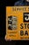 Early 20th Century Early 20th Century "J-E" Storage Battery Flange Sign For Sale - Image 5 of 10