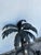 Metal Pair of Vintage Palm Tree Monkey Tole Wall Sconces. For Sale - Image 7 of 9