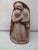 Mid 20th Century Mexican Modernist Madonna and Child Wood Sculpture, "Maternity" For Sale - Image 9 of 9