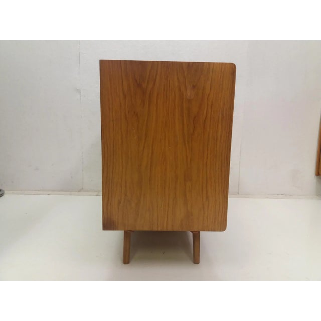 Wood Chest of Drawers by Jiroutek, Czechoslovakia, 1960 For Sale - Image 7 of 14