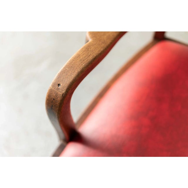 Brown Art Deco Side Chair For Sale - Image 8 of 16