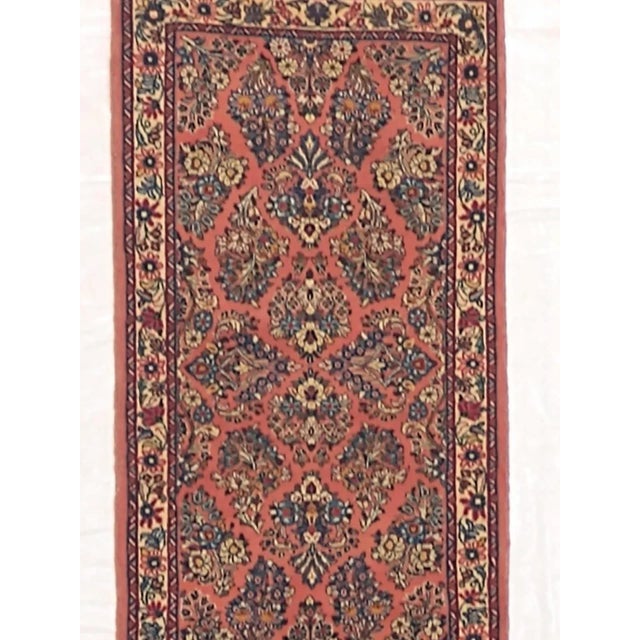 1970s Vintage Persian Sarouk Rug For Sale - Image 4 of 8