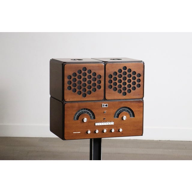 Achille Castiglioni Brionvega RR126 Radio by Achille and Pier Giacomo Castiglioni, 1969 For Sale - Image 4 of 10