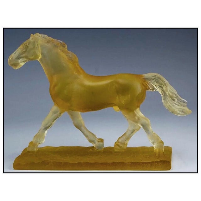 It is of impressive craftsmanship and size, measuring approximately 6" tall x 4" x 1.75". Jean Francois Leroy Authentic...
