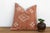 Copper 24"Clay Medallion Moroccan Silk Pillow For Sale - Image 8 of 8