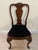 Brown Antique Hand Carved Queen Anne Walnut Chairs - Set of 4 For Sale - Image 8 of 18