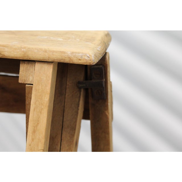 Wooden Foldable Ladder, 1950s For Sale - Image 13 of 18