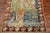Mid 20th Century Zabihi Collection Running Deers Pictorial Vintage Karabagh Rug - 4'9" x 8'9" For Sale - Image 5 of 6