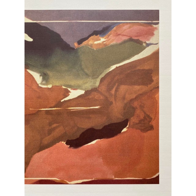 2000 - 2009 Helen Frankenthaler Abstract Expressionist Fine Art Lithograph Print " Nature Abhors a Vacuum " 1973 For Sale - Image 5 of 12