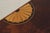 1990s Hekman Mahogany Inlaid Demilune Table For Sale - Image 5 of 14