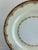 Japanese Vintage Meito “Celestine” Rust and Gold Bread Plates, Set of 12 For Sale - Image 3 of 11