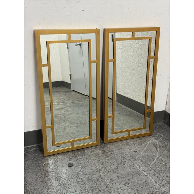 Cooper Classics Benedict Mirrors, Pair For Sale In San Francisco - Image 6 of 12