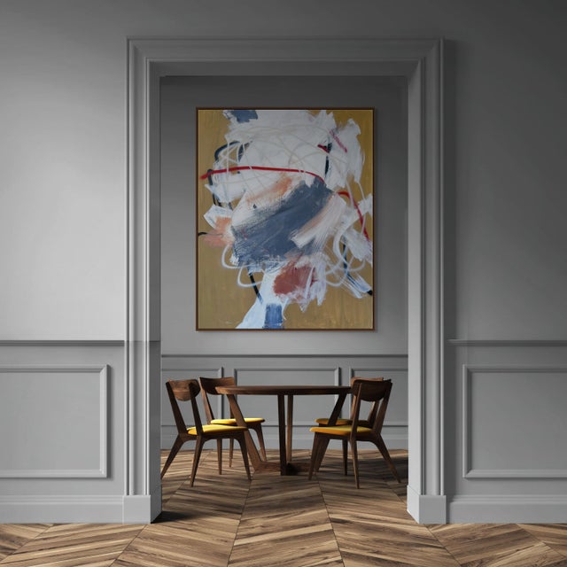 This artwork will be shipped flat within the US. If shipped outside of the US this work will be shipped rolled in a dent-...