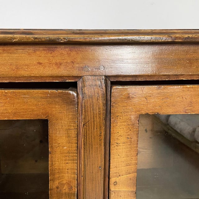 Italian Art Deco Chest of Drawers in Wood and Glass, 1930s For Sale - Image 10 of 18