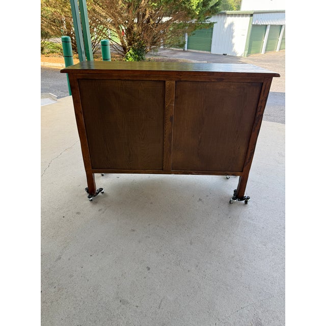 1900s Antique French Hand Carved Buffet For Sale - Image 4 of 6