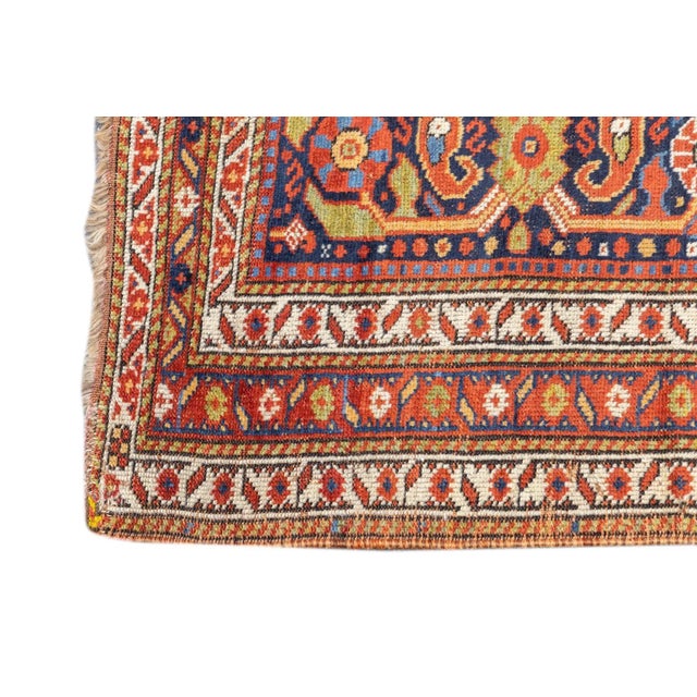 Antique Afshar Rug 5' x 8'11'' For Sale - Image 11 of 12
