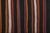 Brick Red Striped Turkish Kilim Rug 9'1'' X 11'1'' For Sale - Image 8 of 11