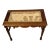 Antique Victorian style wooden bench with a woven cane seat and elegant turned legs. This piece has been refurbished,...