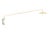 Signal Arm Sconce - Long / Brass, Plug In, Modern, Minimal, Led Wall Light For Sale