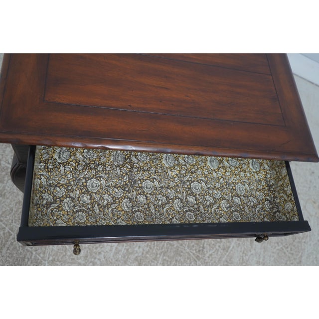 1990s Baker Milling Road Chinoiserie 1 Drawer Hall Table For Sale - Image 5 of 18