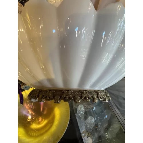 Danny's Porcelain Pair of Standing Pelicans in Porcelain Bowl For Sale In Minneapolis - Image 6 of 12