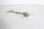 Metal Vintage Silver Bird Claw Sugar or Ice Serving Tongs Bar Cart Styling For Sale - Image 7 of 9