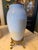 Vintage Bing & Grondahl Copenhagen Danish Porcelain Floral Vase Table Lamp With Brass Footed Base For Sale - Image 6 of 14