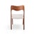Textile Chairs Model 71 in Bouclé by Niels Otto Møller for J.L. Mollers 1960, Set of 5 For Sale - Image 7 of 11