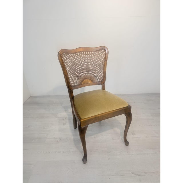 Chippendale Chair with Braided Springs, 1960s For Sale - Image 6 of 13