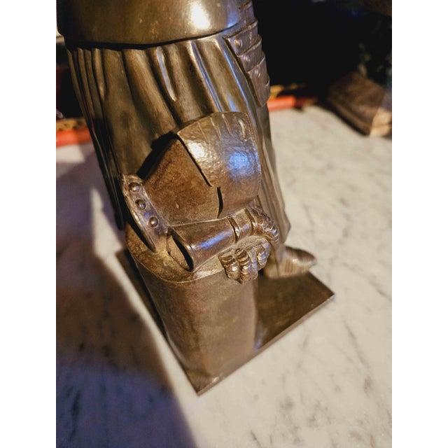 Marie d'Orléans, St Joan of Arc, 1800s, Bronze For Sale - Image 11 of 16