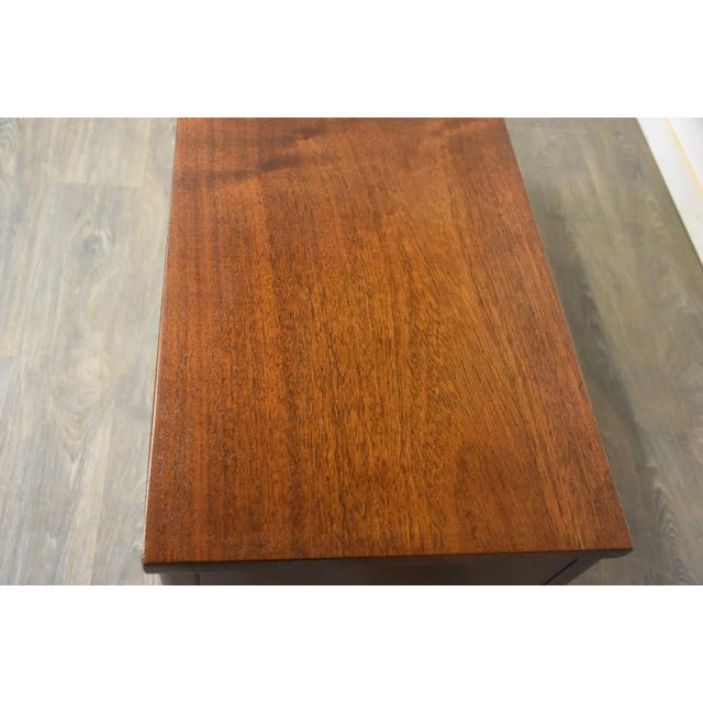 Wood Refinished Mahogany Mid Century Modern Credenza For Sale - Image 7 of 12