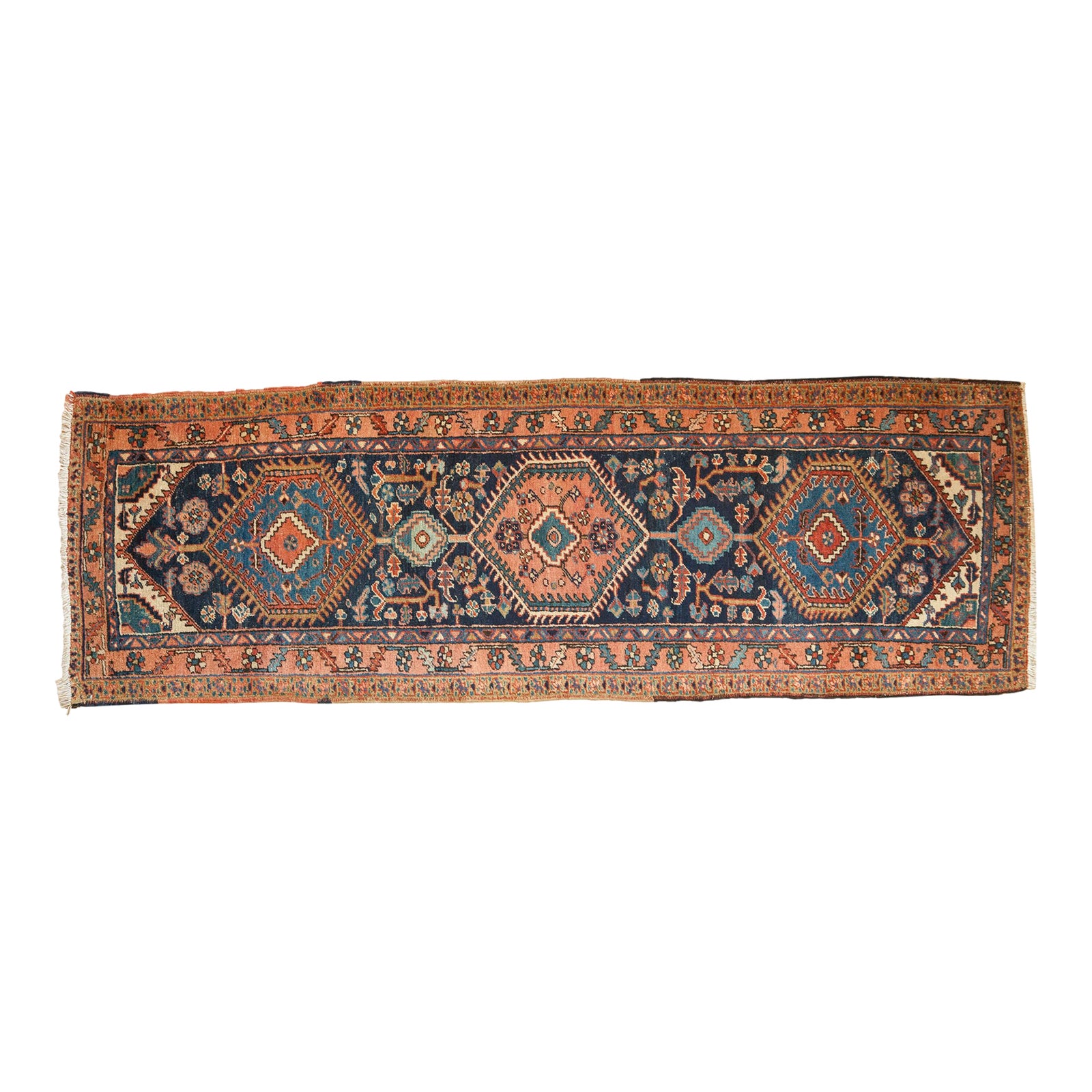 Vintage Heriz Rug Runner - 2'11