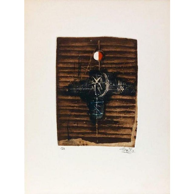 Engraving, 1975 Handsigned by the artist in pencil and annotated EA Artist proof Edition : 99 + 17 Publisher : Rencontre...