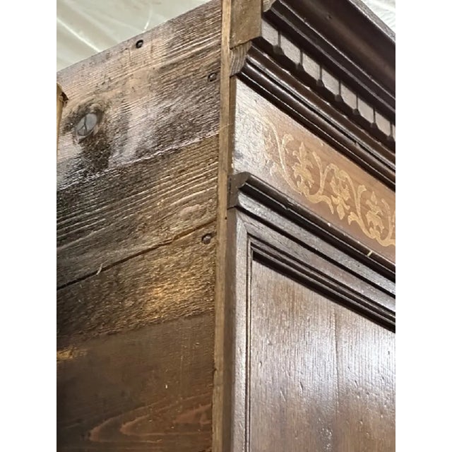 Showcase Buffet or Bookcase in Oak with Inlays For Sale - Image 16 of 18