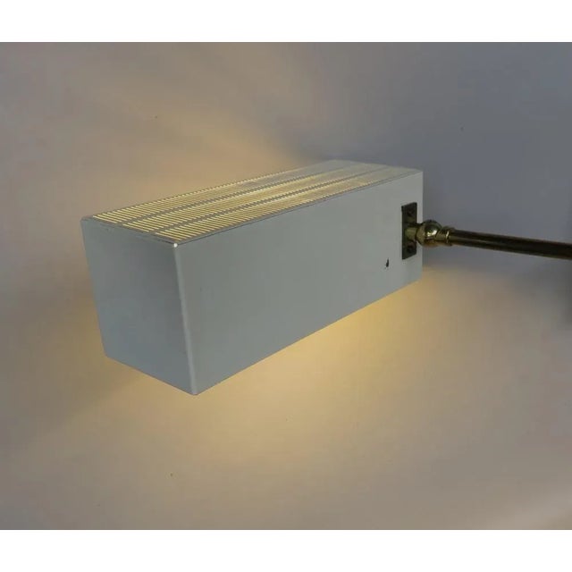 Beige Kubus Wall Lights by Max Bietenholz for Bünte & Remmler, 1960s, Set of 2 For Sale - Image 9 of 18