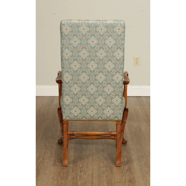 1970s 1970s Baker Queen Anne Style Shepherd's Crook Armchairs - A Pair For Sale - Image 5 of 13