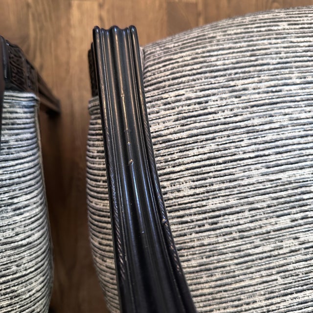 Pair of Ethan Allen Spider Back Chairs For Sale In Washington DC - Image 6 of 12