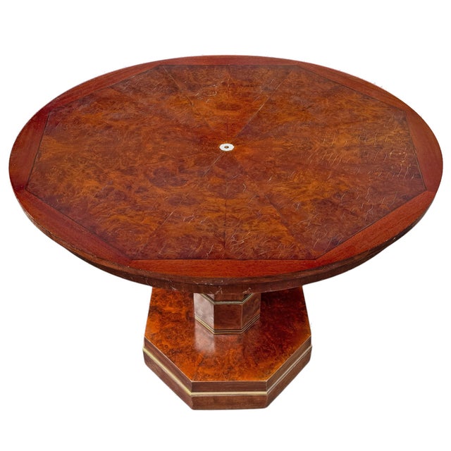 French Art Deco Cafe Table For Sale - Image 4 of 13