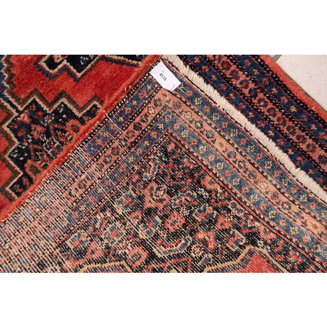Persian 1920s, Antique Persian Senneh Rug 1' X 3' For Sale - Image 3 of 11