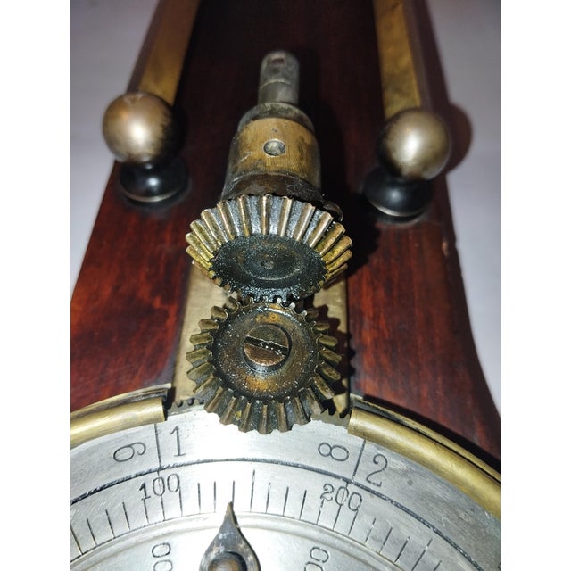 Antique Twist Meter by Premiata Filati Tomaso Speroni Pedroni, Milan, 1890 For Sale - Image 10 of 11
