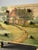 Green Hand-Painted Cottage Landscape Chest of Drawers, 19th Century For Sale - Image 8 of 18
