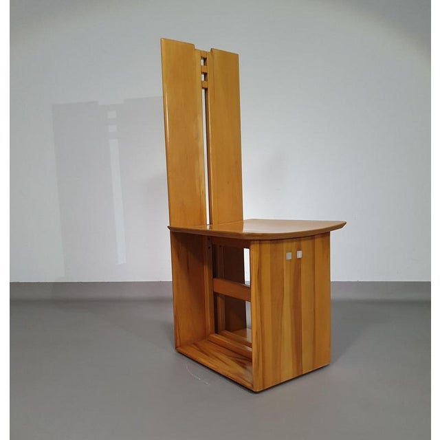 Mycene Chair by Ferdinando Meccani for Meccani Arredamenti, 1978 For Sale - Image 9 of 18