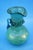 Iridescent Scavo Murano Glass Vase Jug attributed to Cenedese / Toso, 1960s For Sale - Image 10 of 18