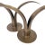 1940s Mid-Century Swedish Brass Candlesticks- a Pair For Sale - Image 5 of 8